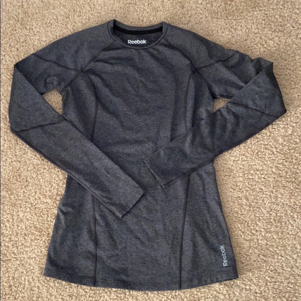 Reebok long sleeve workout top